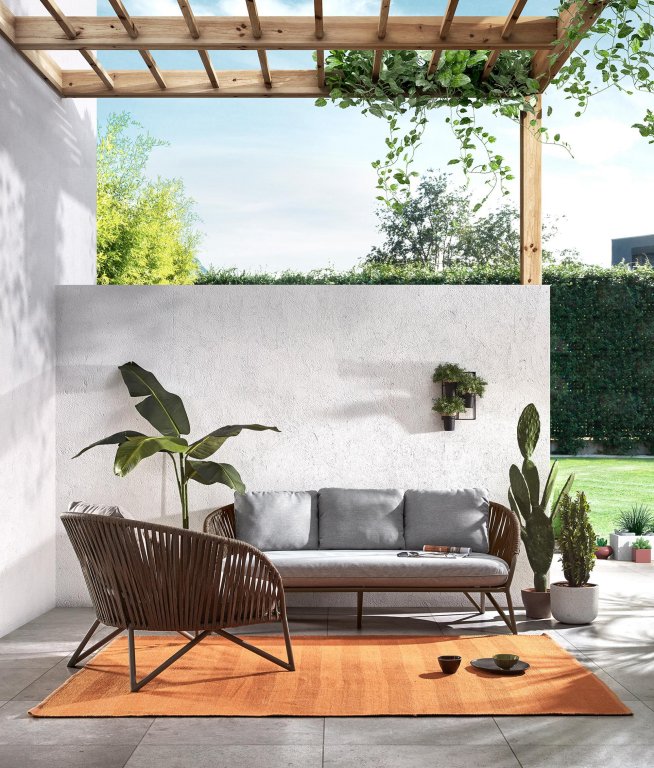 Kave Home Branzie sofa 3-zits bruin