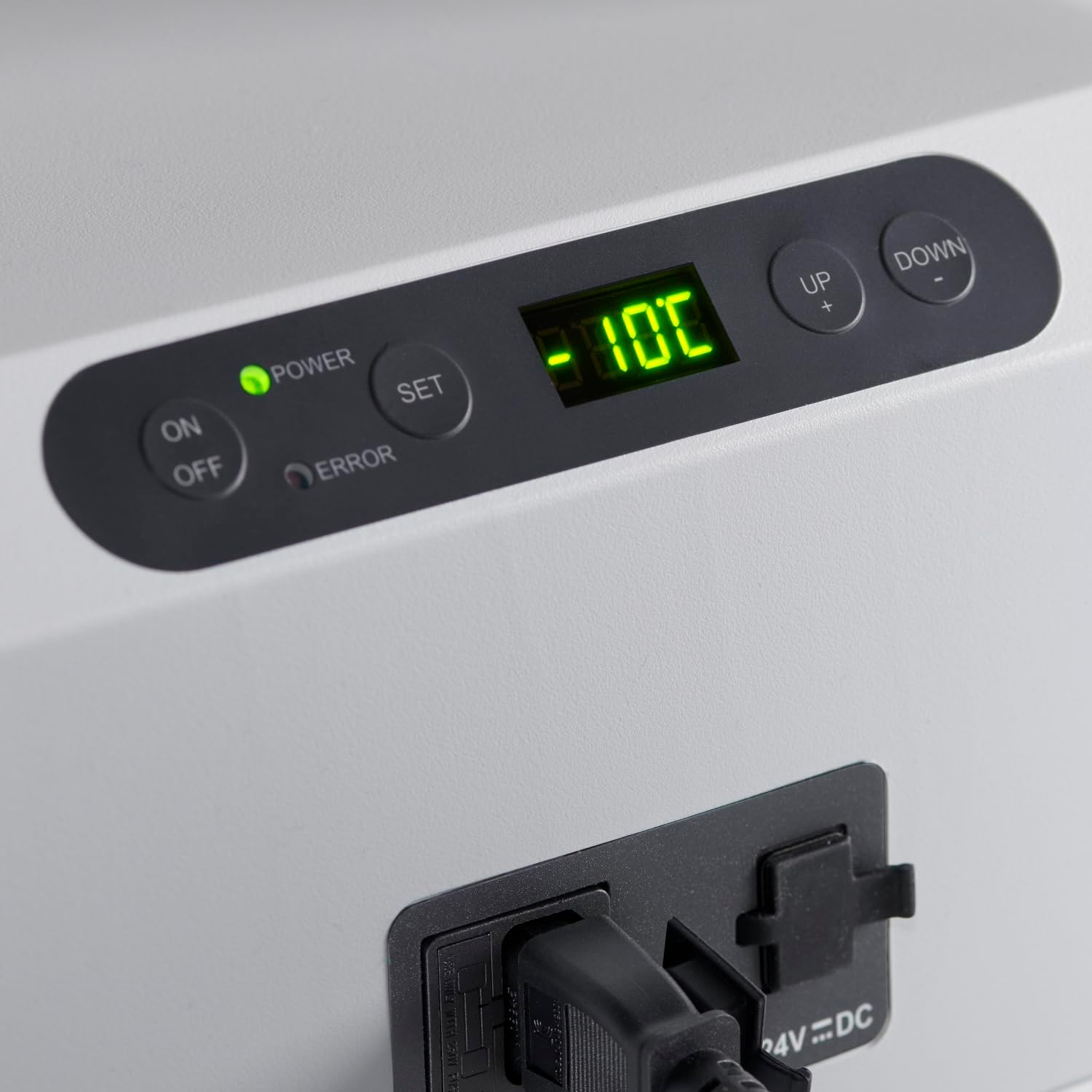 MOBICOOL MCF40 Kompressor-Kühlbox mit 38 Liter Fassungsvermögen, 12/24 V und 230 V, Mini-Kühlschrank für Auto, LKW, Boot, Wohnmobil und Steckdose