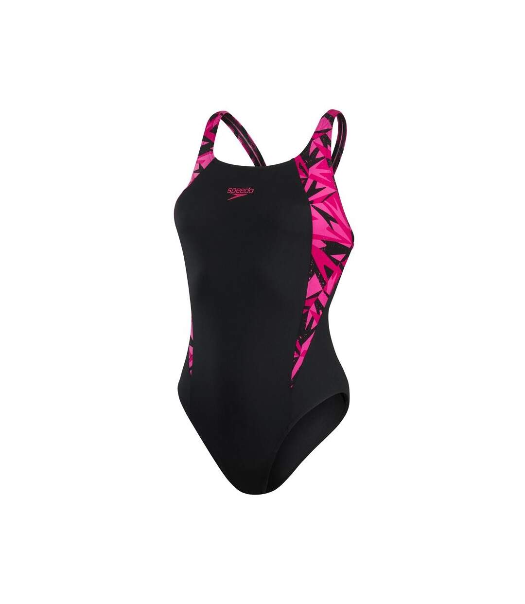 Speedo - Maillot de bain 1 pièce - Femme (Noir / Rose) - UTCS1785