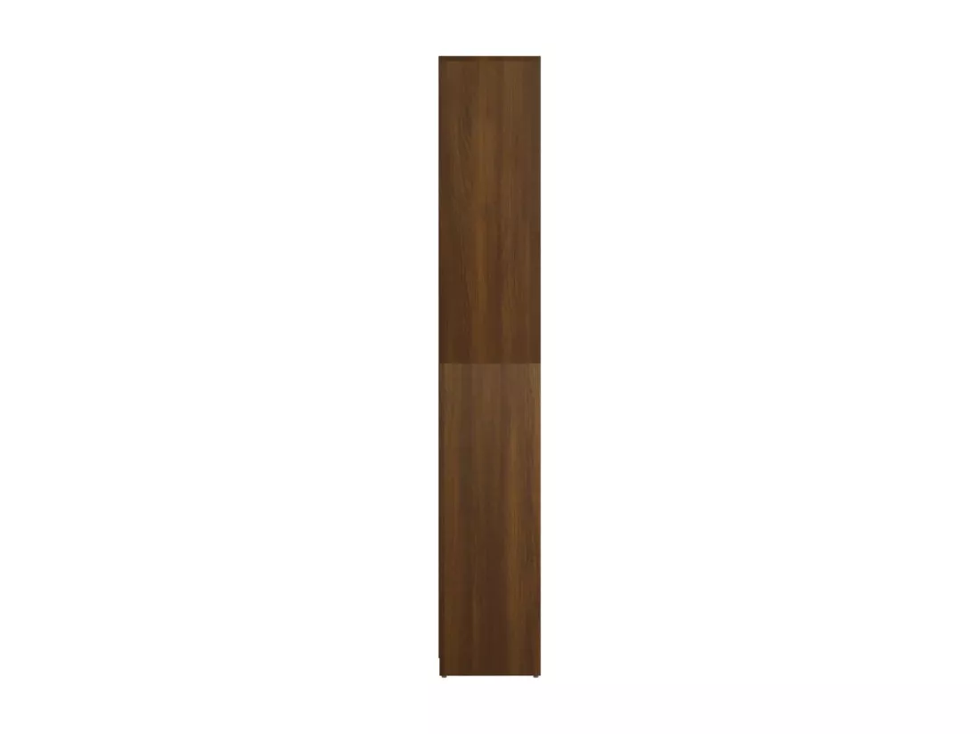 Armoire de bain Chêne marron 30x30x183,5 cm Bois d'ingénierie