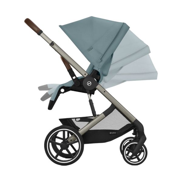 Cybex Balios S Lux Kinderwagen - Taupe - Seashell Beige / Light Beige