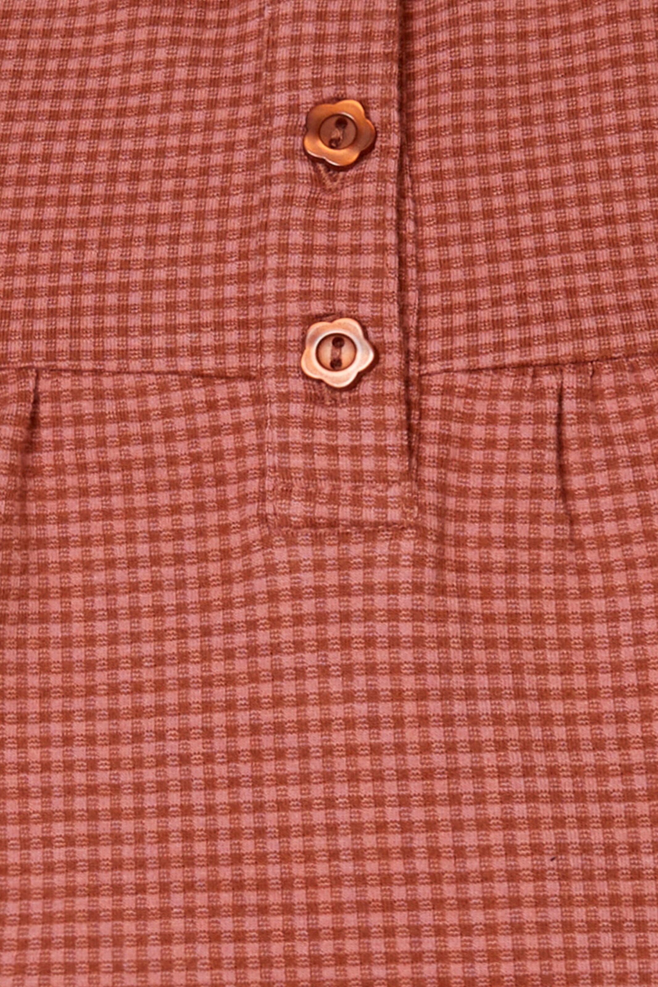 NOPPIES KIDS Langarmshirt Jette Brown Patina