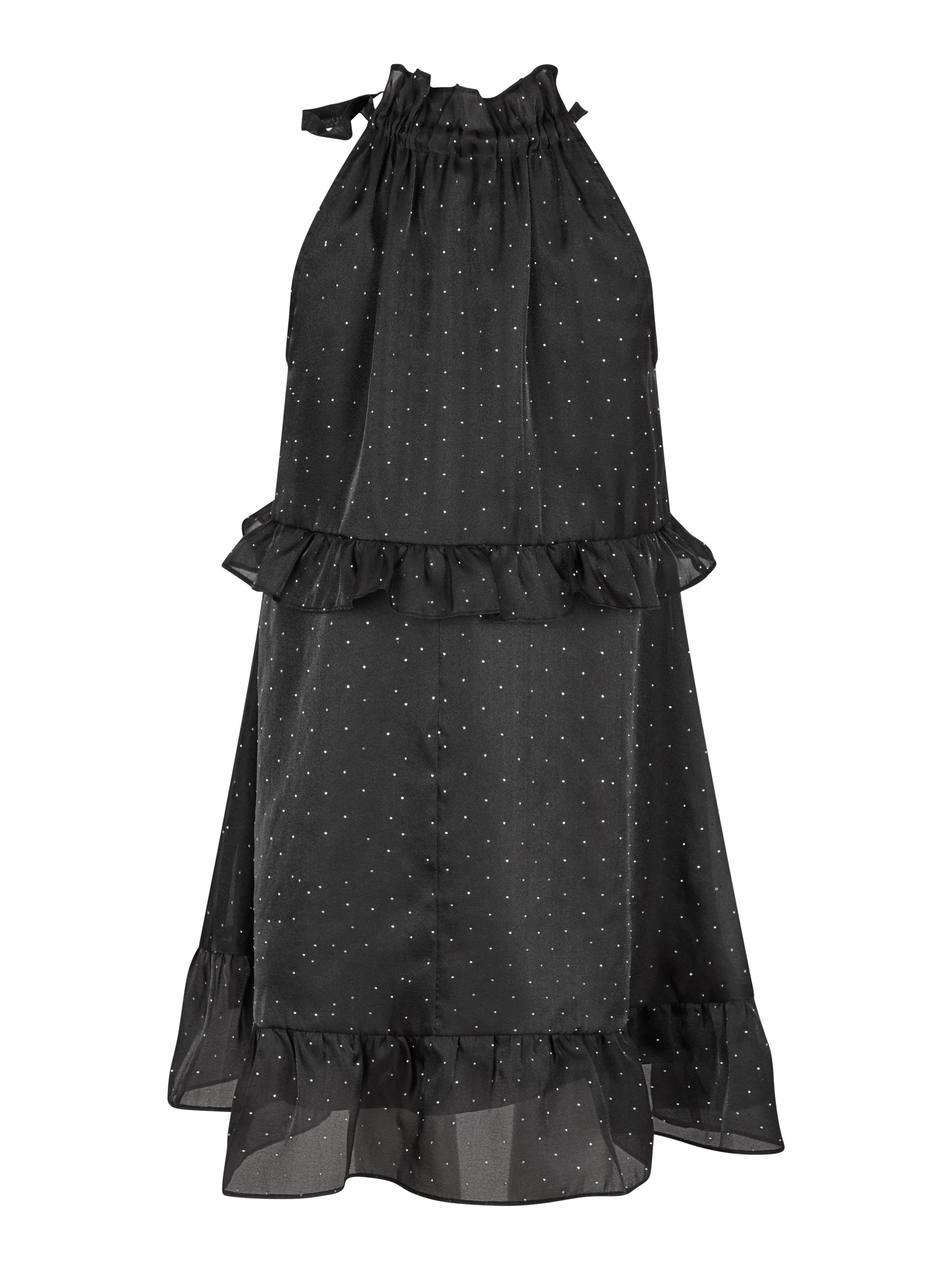 Neo Noir  Rida Bedazzled kjole - sort