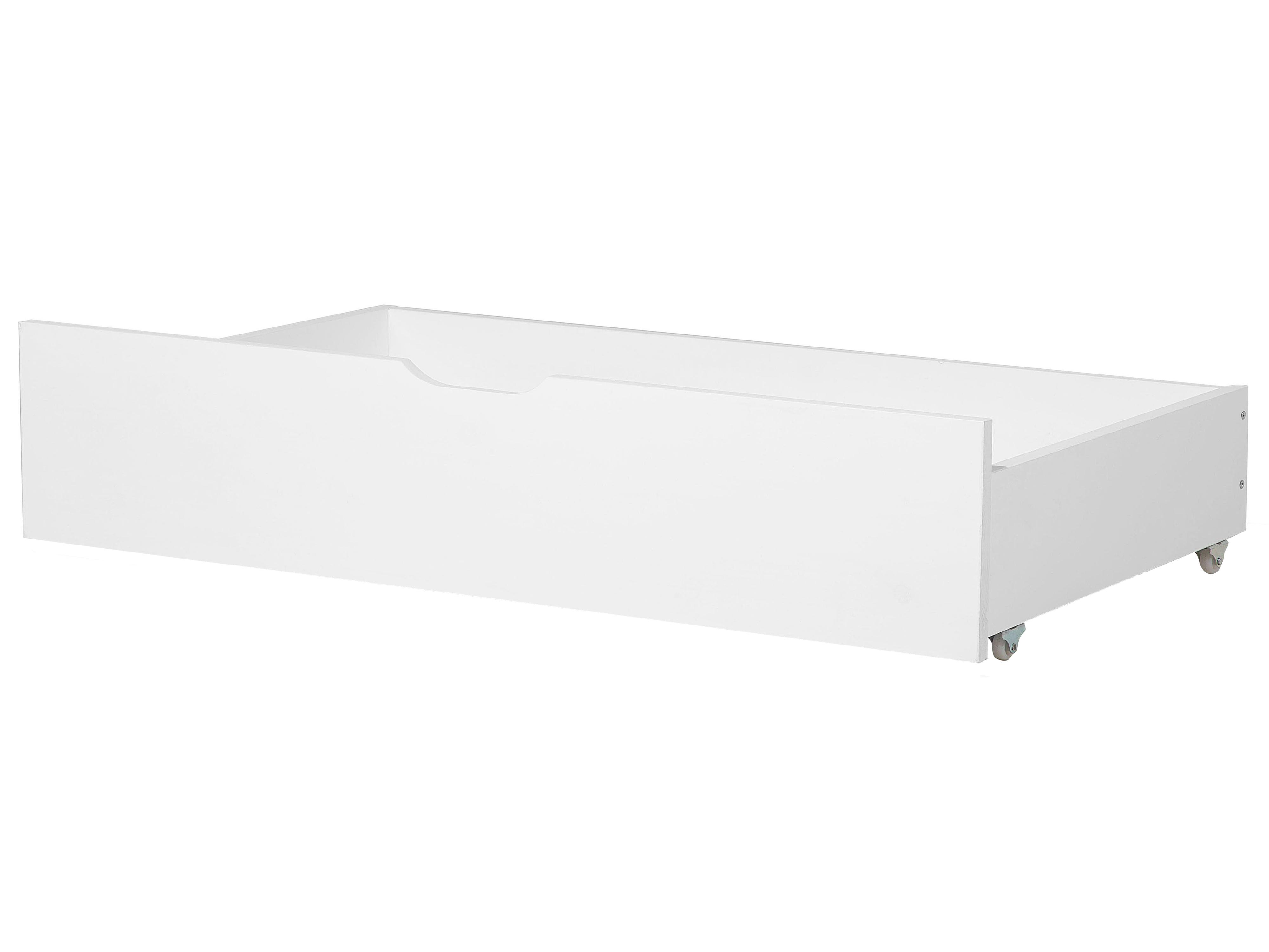Hoogslaper met laden Dennenhout REVIN 90 x 200 cm Wit
