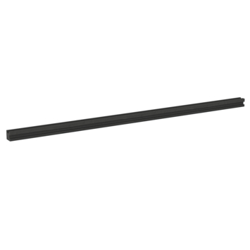 Sleufpaal rond hoek grenen hout geïmpregneerd antraciet 8,8 x 8,8 x 270 cm