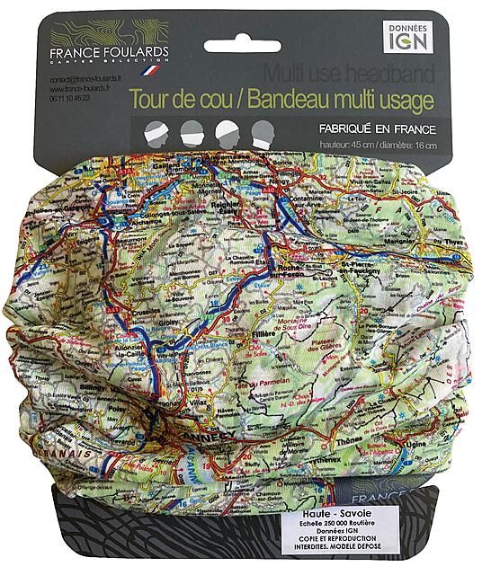 FRANCE FOULARDS - TOUR DE COU HAUTE SAVOIE