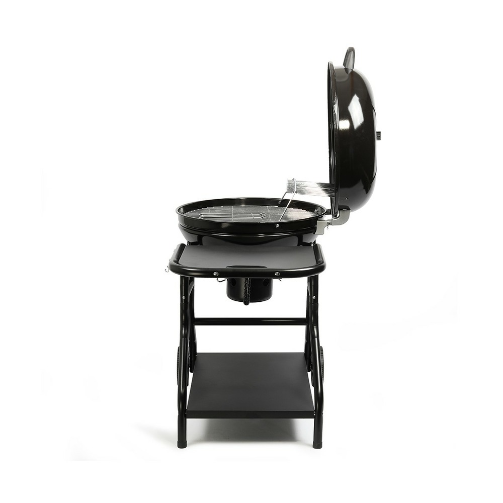 Barbecue à charbon avec tablettes
