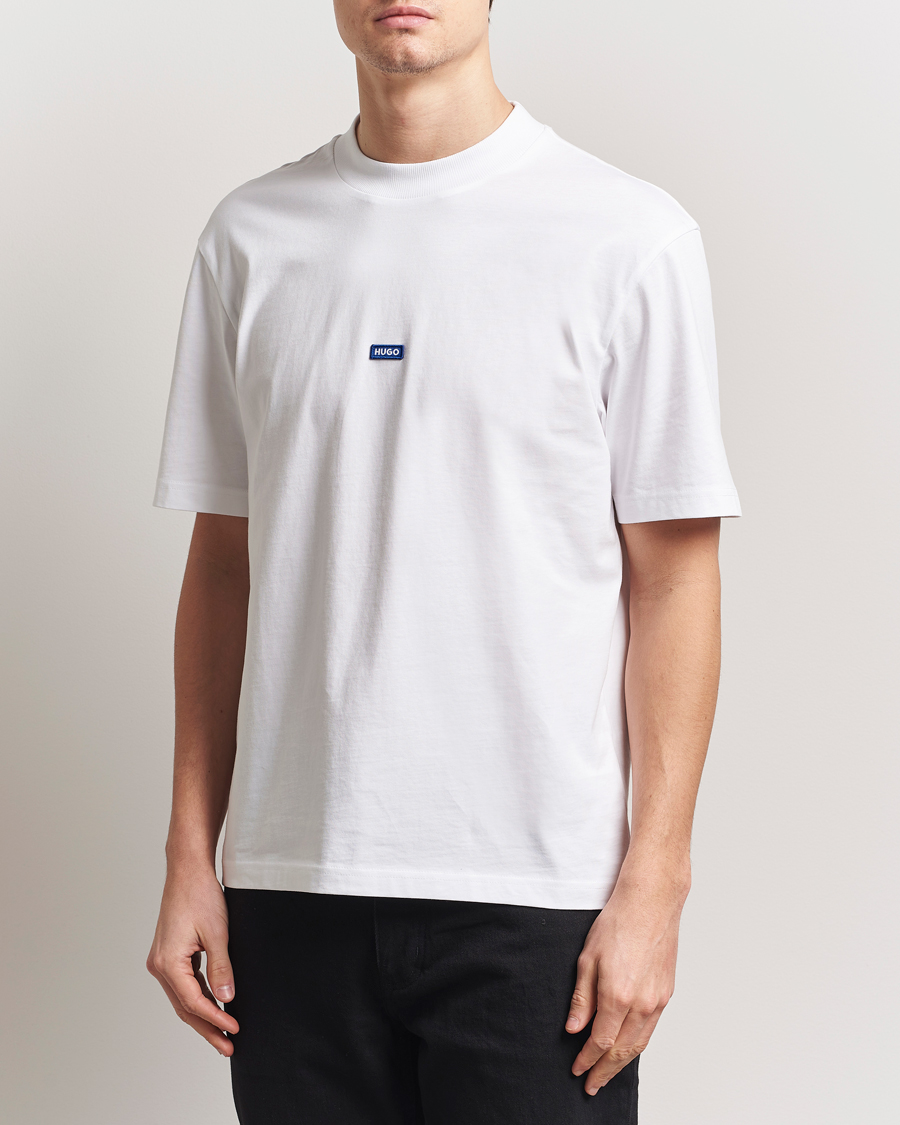 HUGO Nieros Crew Neck T-Shirt White