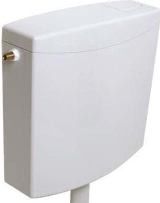 Plieger - Weser - Laaghangend Reservoir - Wit - Dualflush