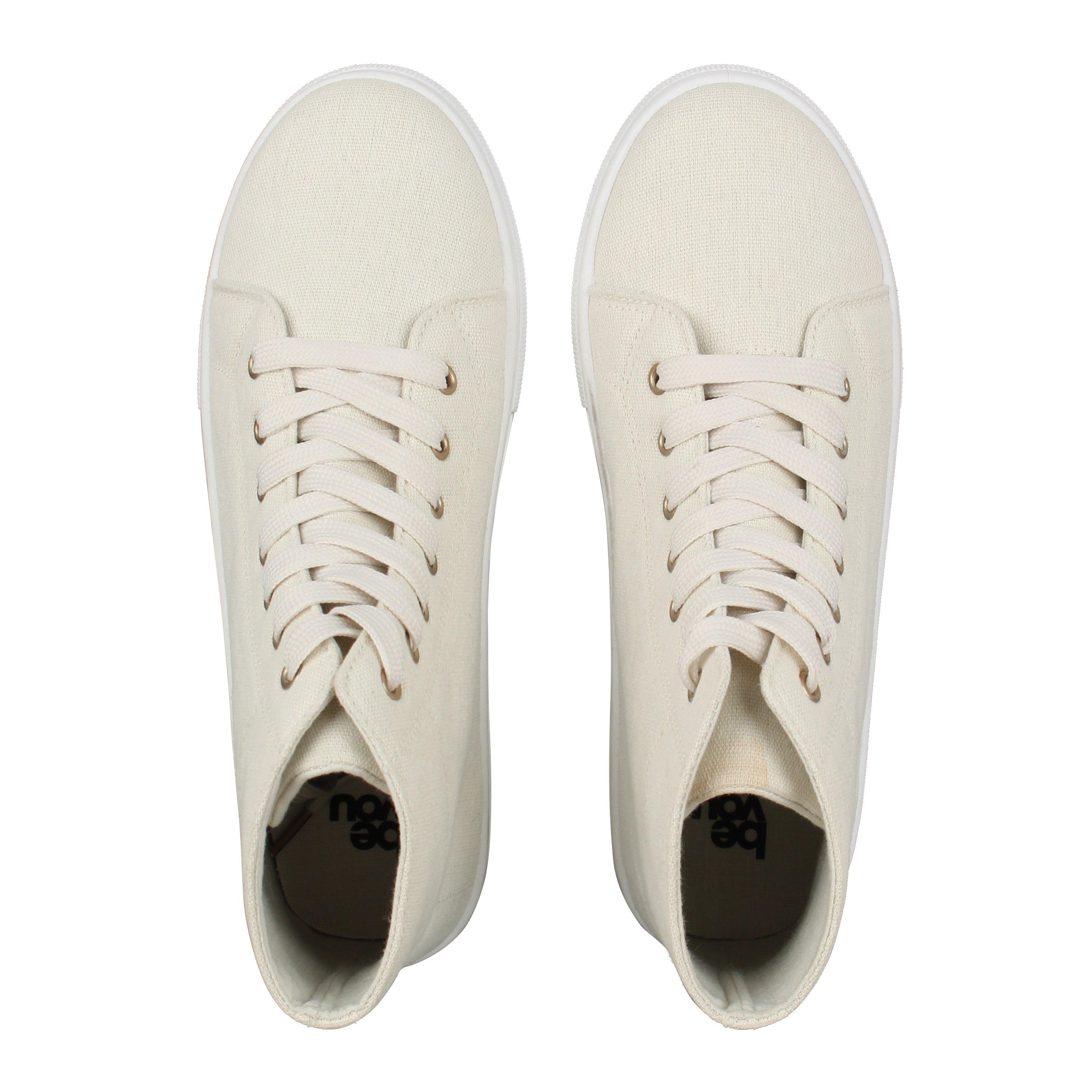 Be You BeYou High Top Flatform Trainers
