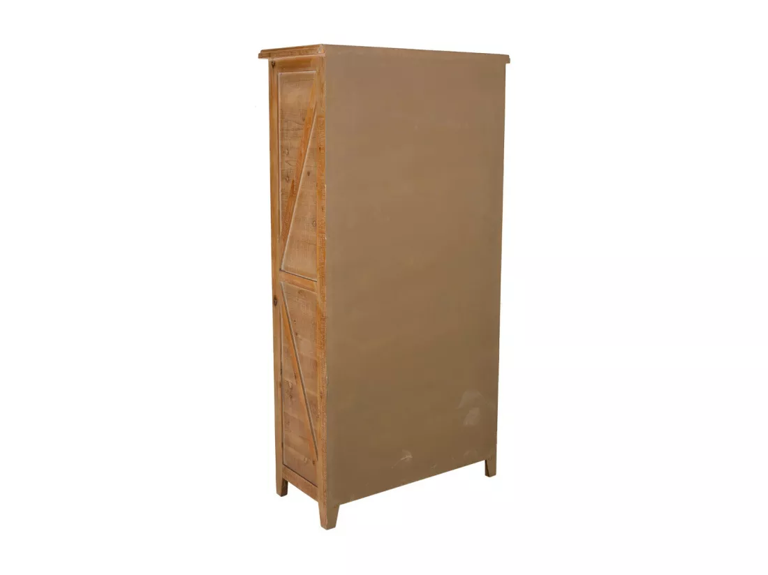 Semainier en bois 80x37x155h cm