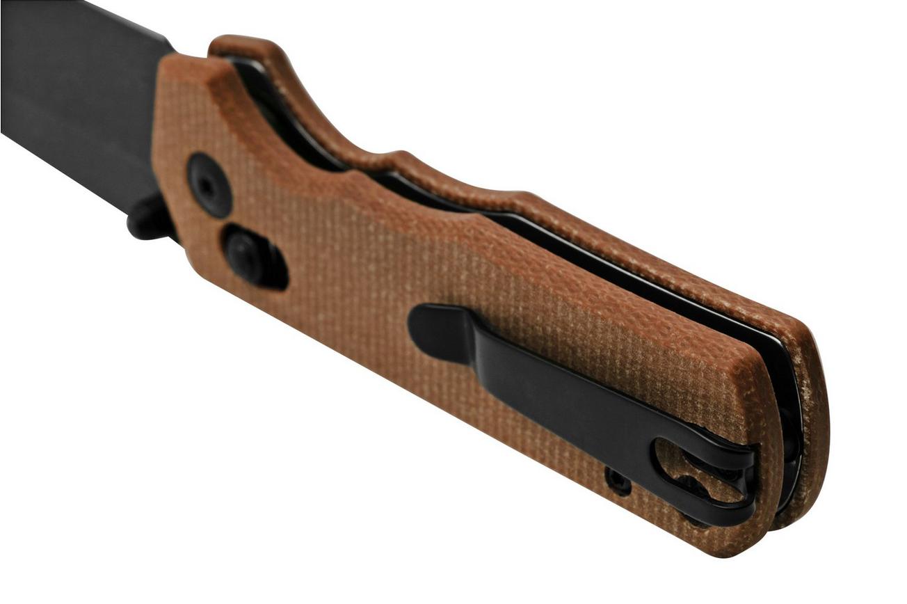 Böker Magnum Rockstub 01SC710 Brown Micarta, zakmes