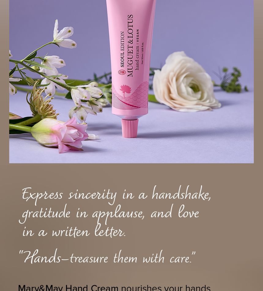 Mary&May - Muguet & Lotus Handcrème