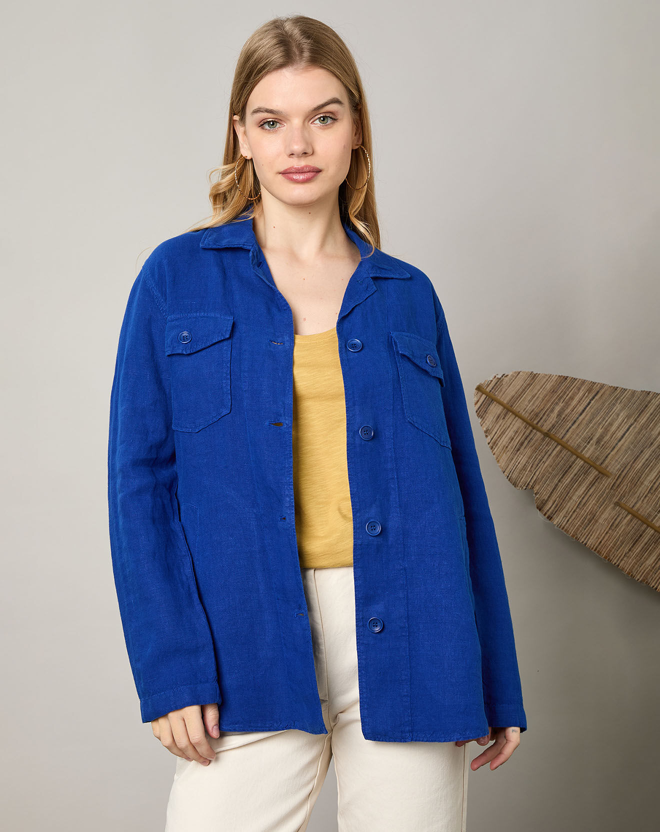 Hartford Veste 100% Lin Valentine mykonos