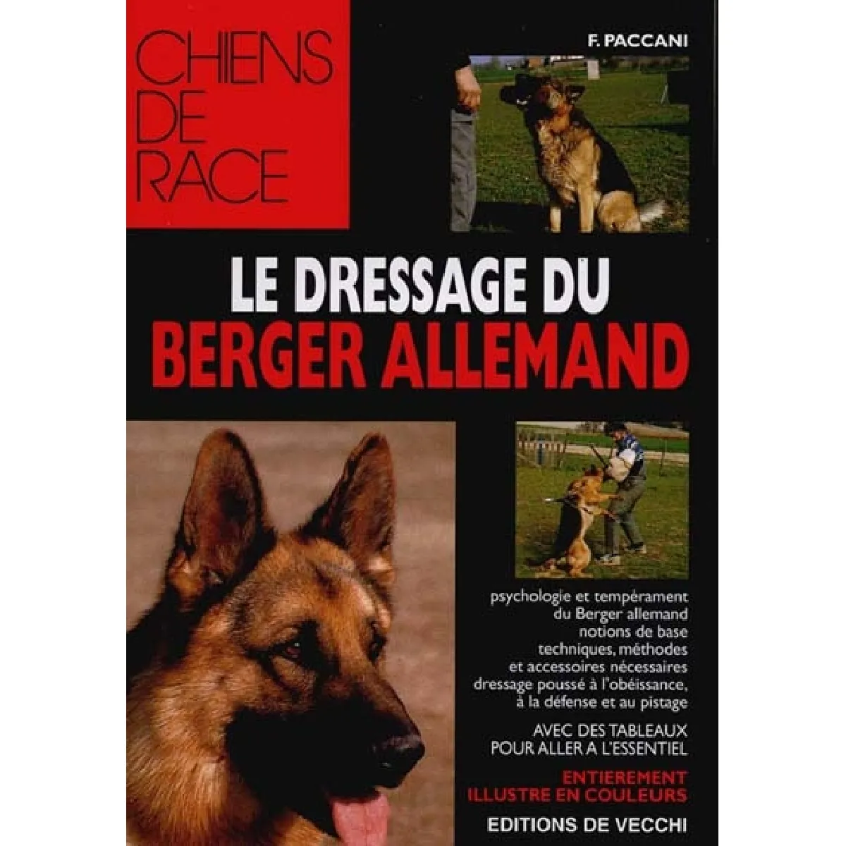Le dressage du berger allemand · Occasion