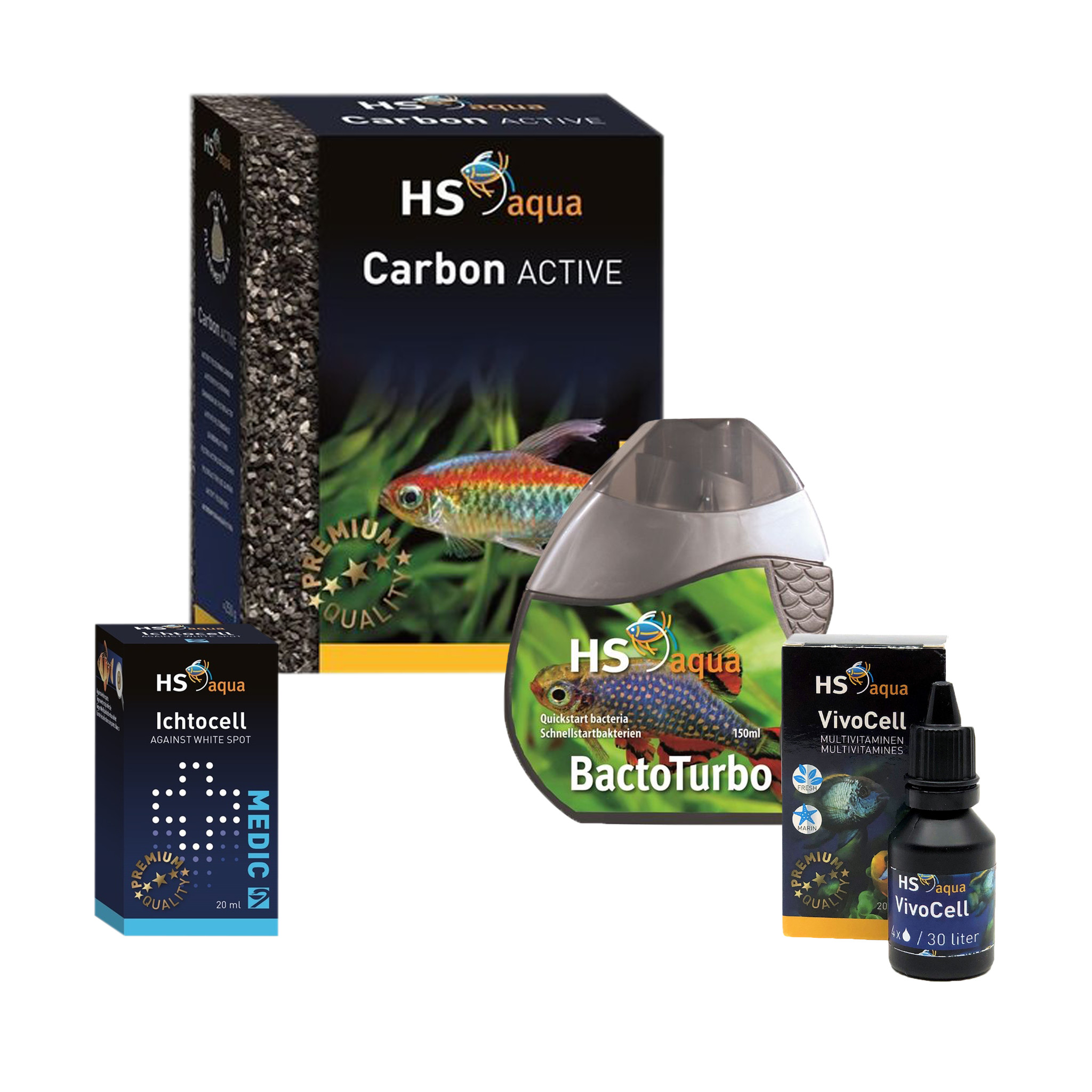 HS Aqua Medicatie Witte Stip - Bundel | Siervissen
