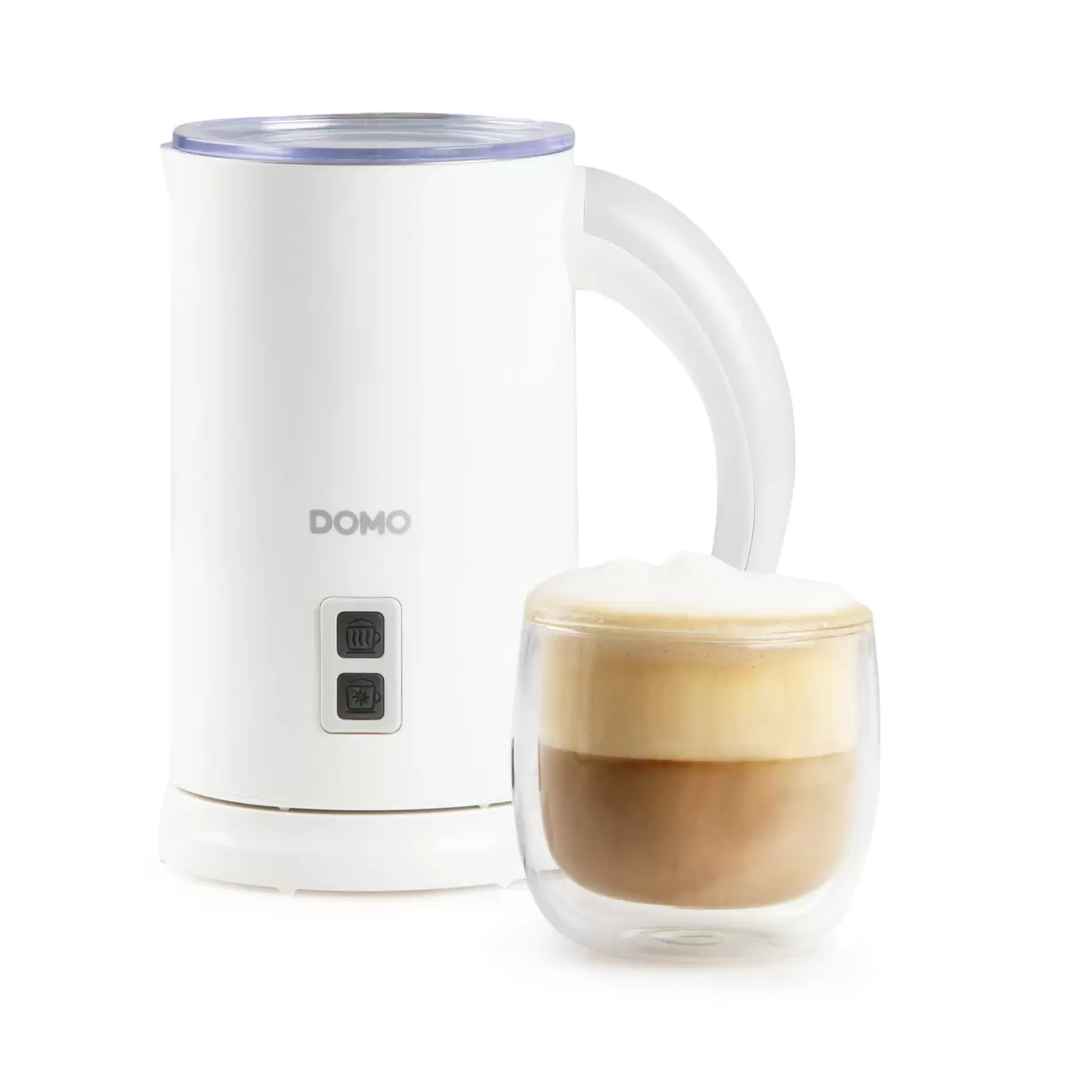 Milchaufschäumer Induktion Domo DO731MF weiss