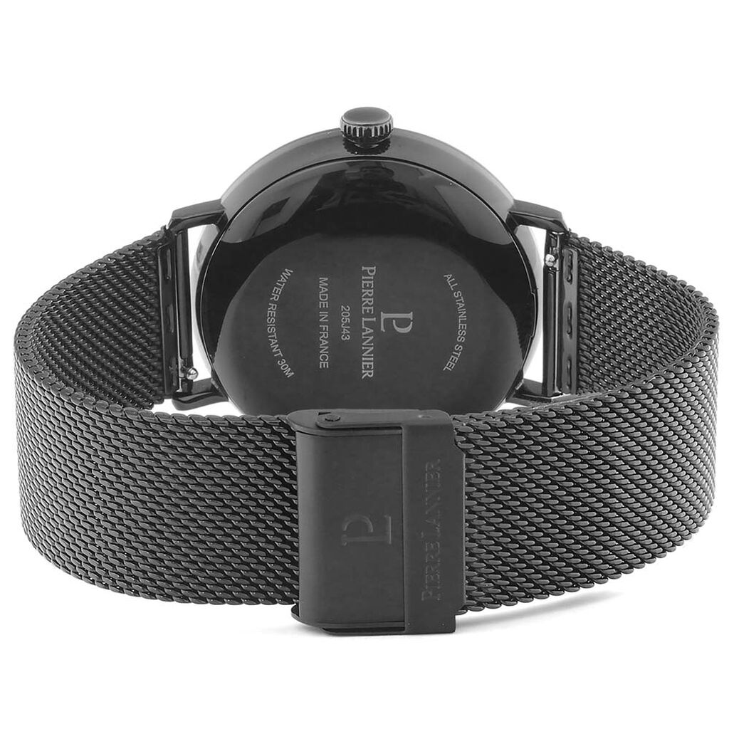 Montre Pierre Lannier Gaius Noir