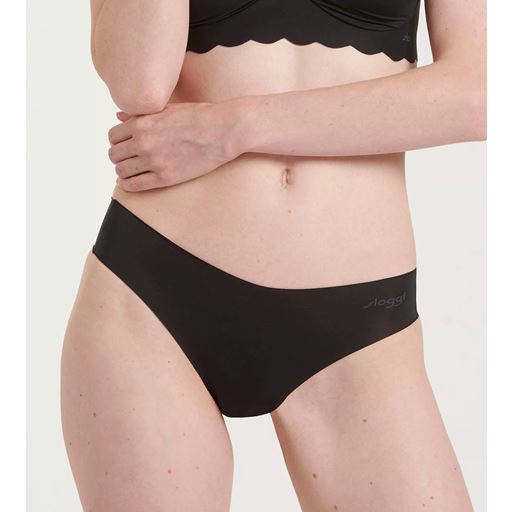Sloggi ZERO Microfibre 2.0 Hipstring Trusser, Black, L