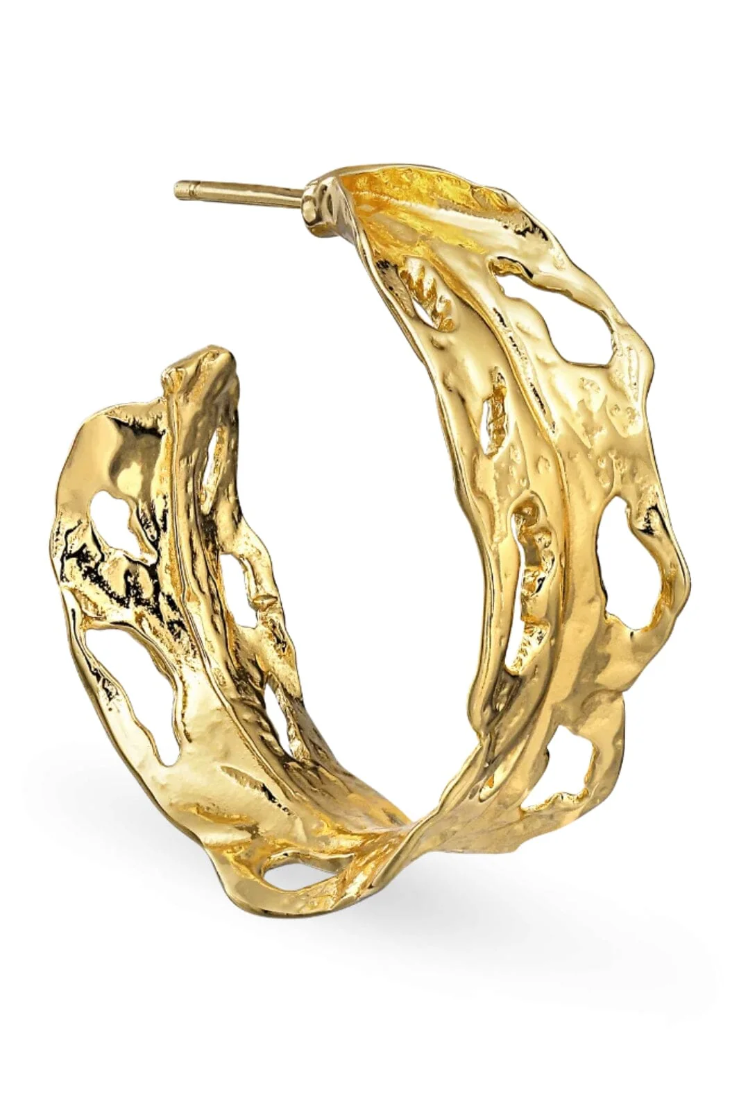 Jane Kønig Big Leaf Hoop