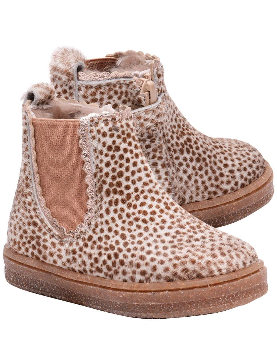 Chelsea-Boots SIGGI LAMB gefüttert in brown