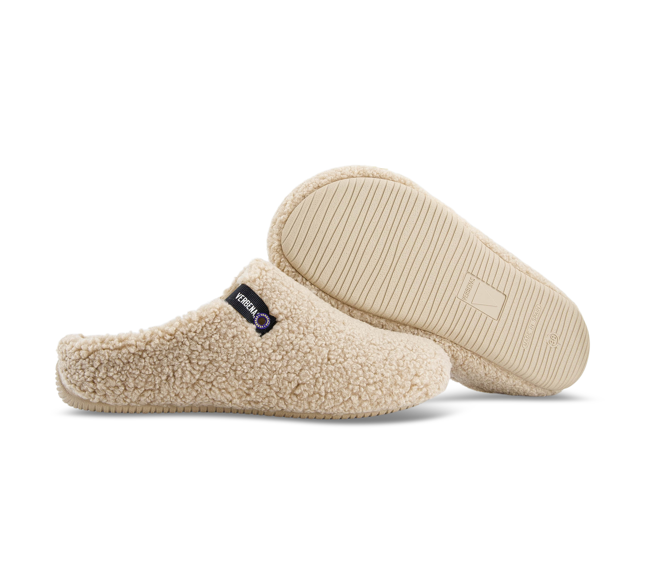 Verbenas York - Geschlossene Hausschuhe beige/taupe