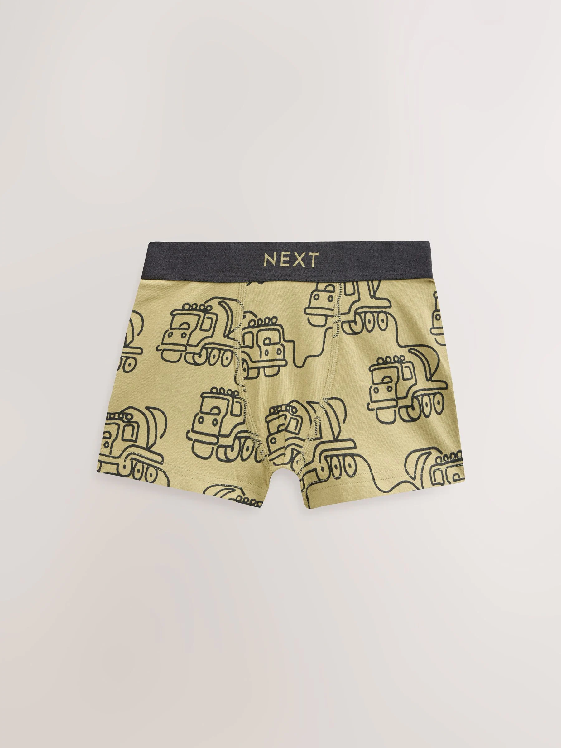 Lineaire graafmachineprint - Verpakking van 5 trunks met motief (1,5-16jr)
