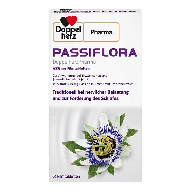 Passiflora Doppelherzpharma 425 mg Filmtabletten, 60 St
