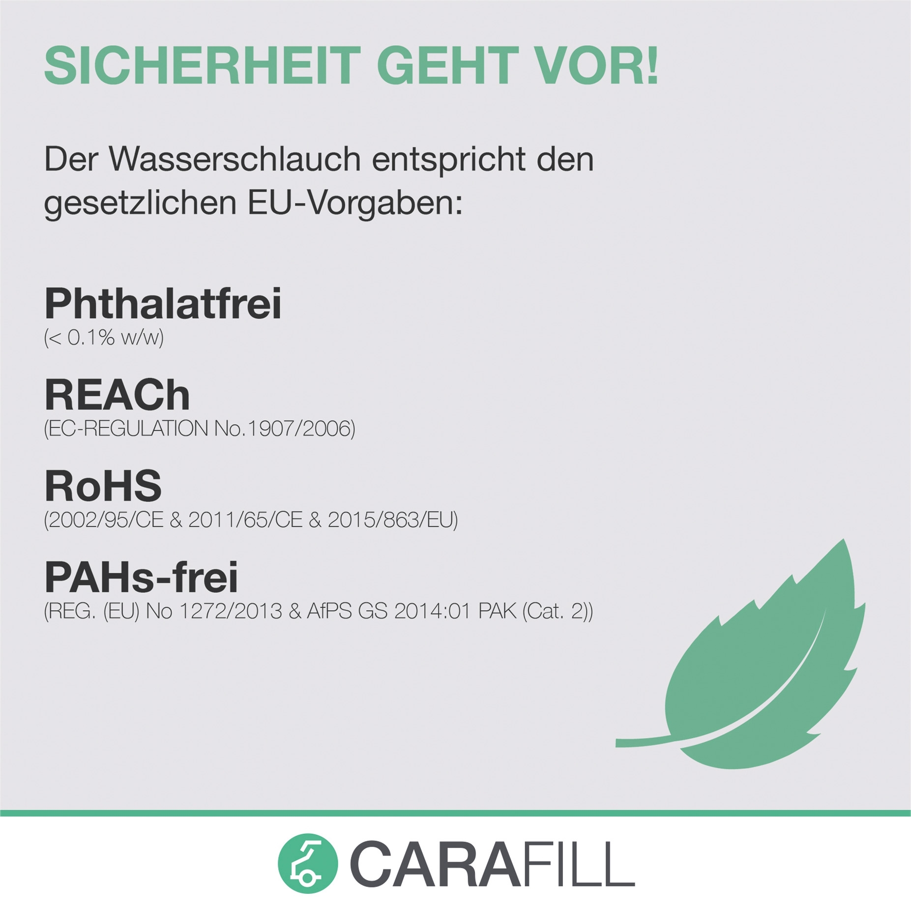 CARAFILL Anschlussgarnitur 19066 1/2