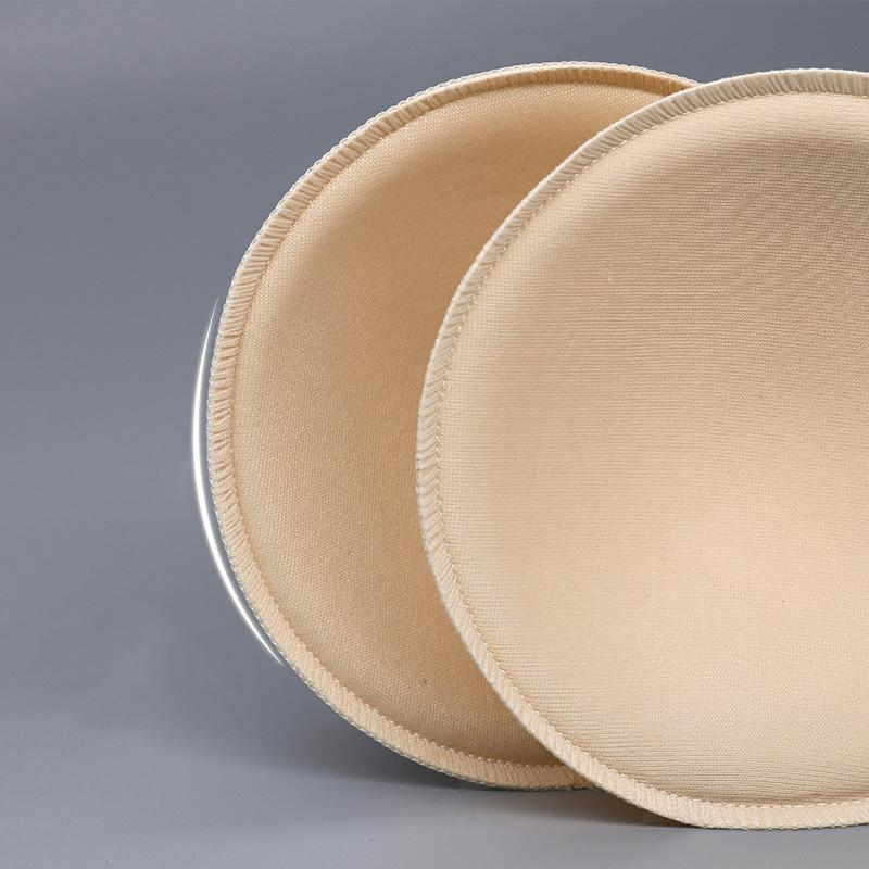 (2 Paar) BH Einlagen Weiche Sport BH Pads Bikini Polster (One Size) - Beige