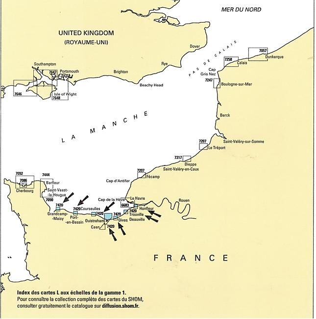 EPSHOM - 7420L PORTS EN BAIE DE SEINE
