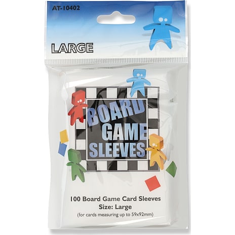 Board game sleeves klar - str. L