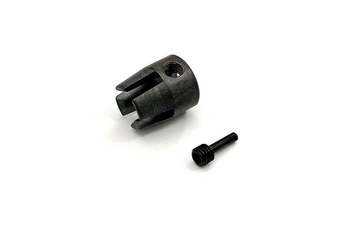 Getriebeausgang HD Cup F Fazer FZ02 mitte vorne, StahlGetriebe