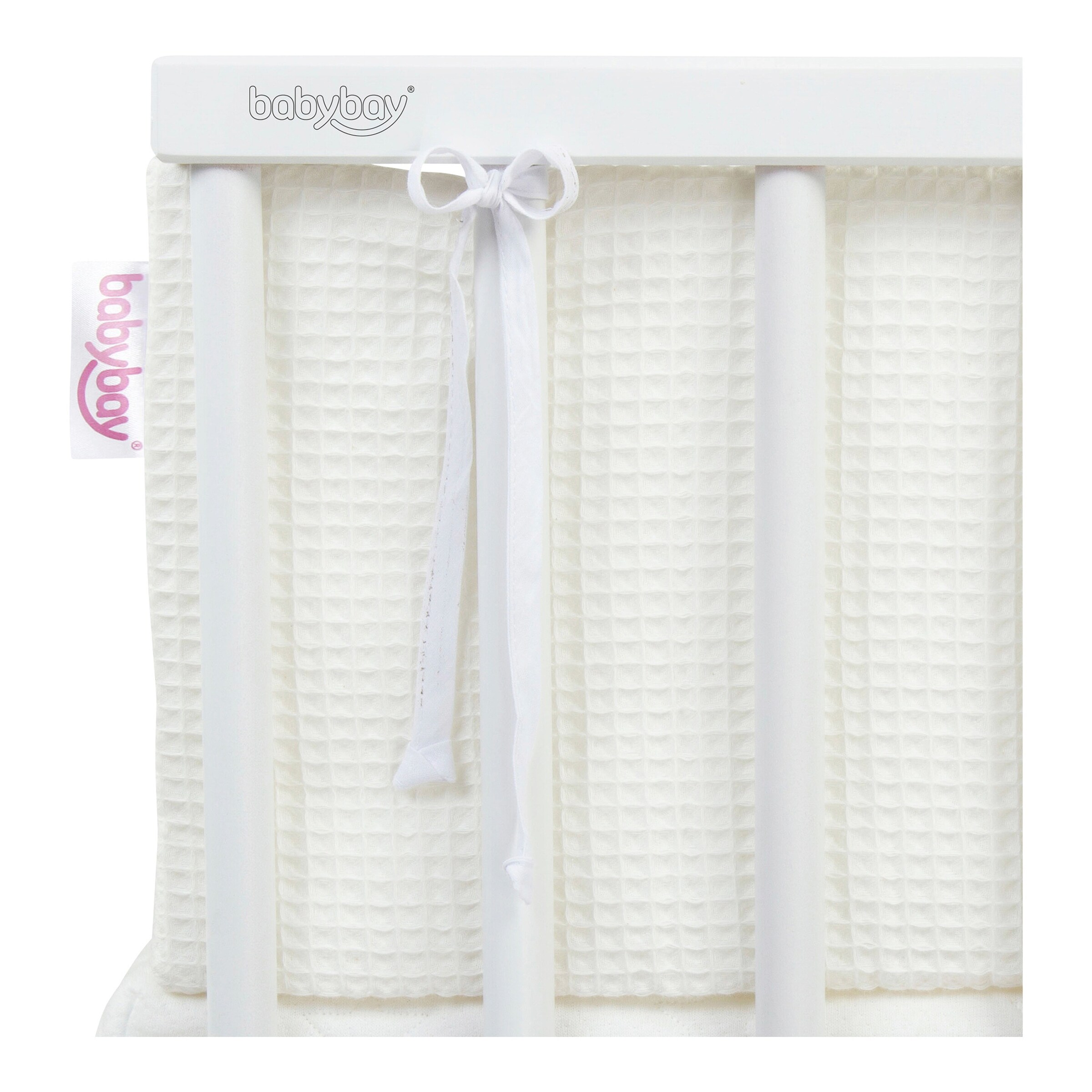 babybay® Nestchen Waffelpiqué passend für Modell Boxspring XXL ivory