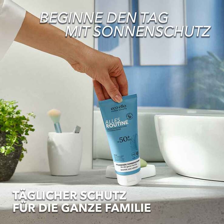 Eco Elio Alles Routine Sonnencreme LSF 50 + , 200 ml