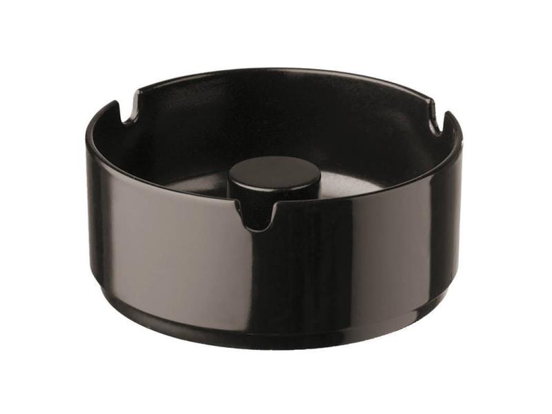 Paderno Aschenbecher 9.5 cm Schwarz Aschenbecher aus ; Schwarz