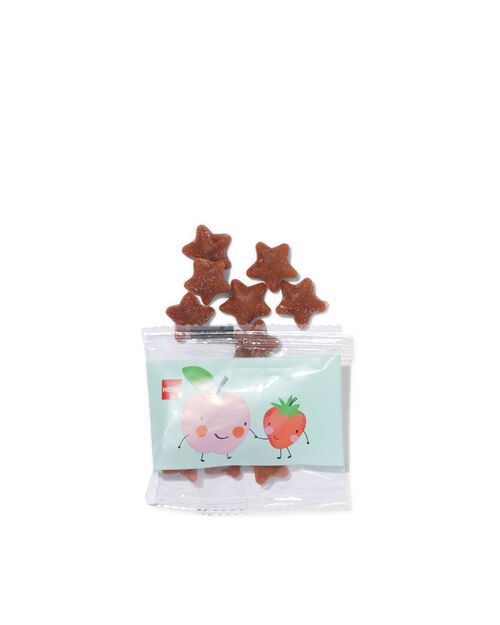 8 sachets de bonbons bio à la fraise