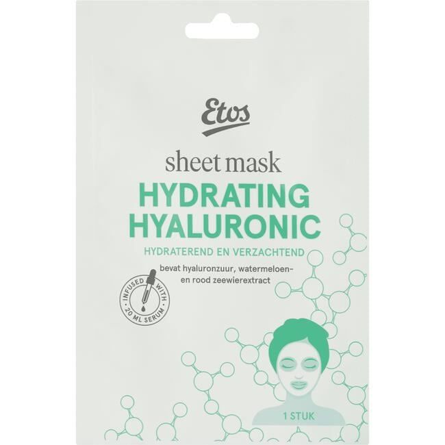 Etos Hydrating Hyaluronic sheet mask