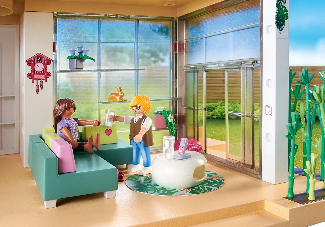 Playmobil - Bolig med udestue (71607)