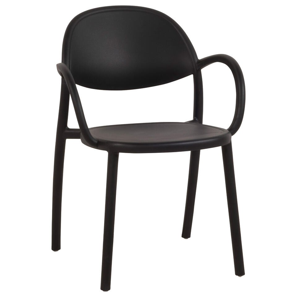 Tuinstoel Robbio Zwart