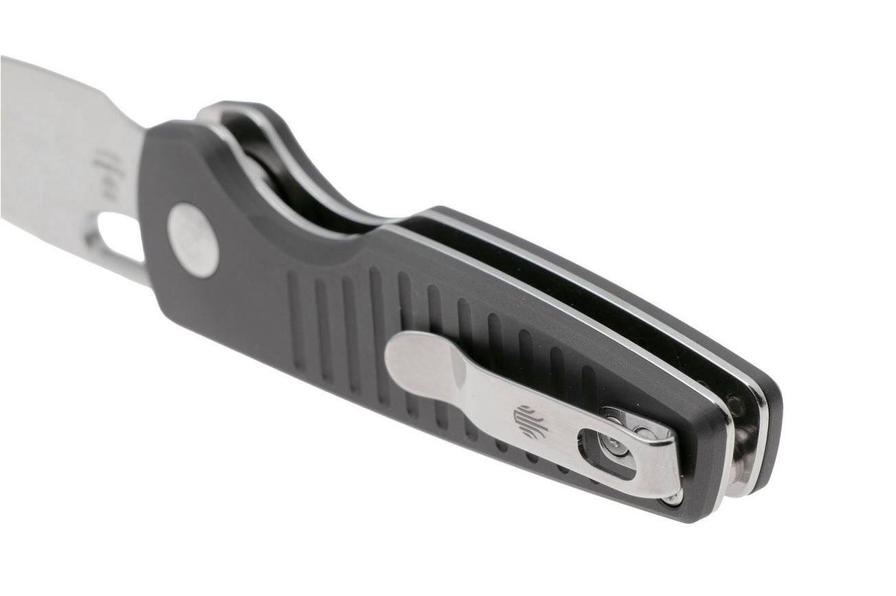 Kizer Parakeet V2706A4 Satin Nitro-V, Gray Aluminum, zakmes