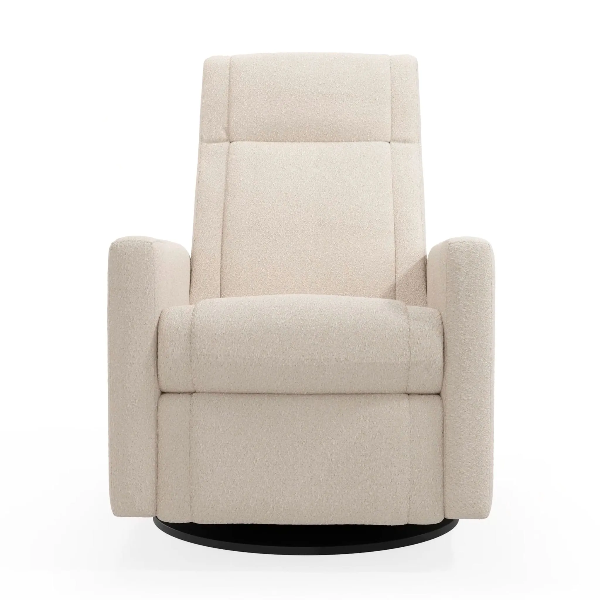 Jaymar BB Fauteuil Berçant et Pivotant Nelly - Beyond Sheep Crème  Noir
