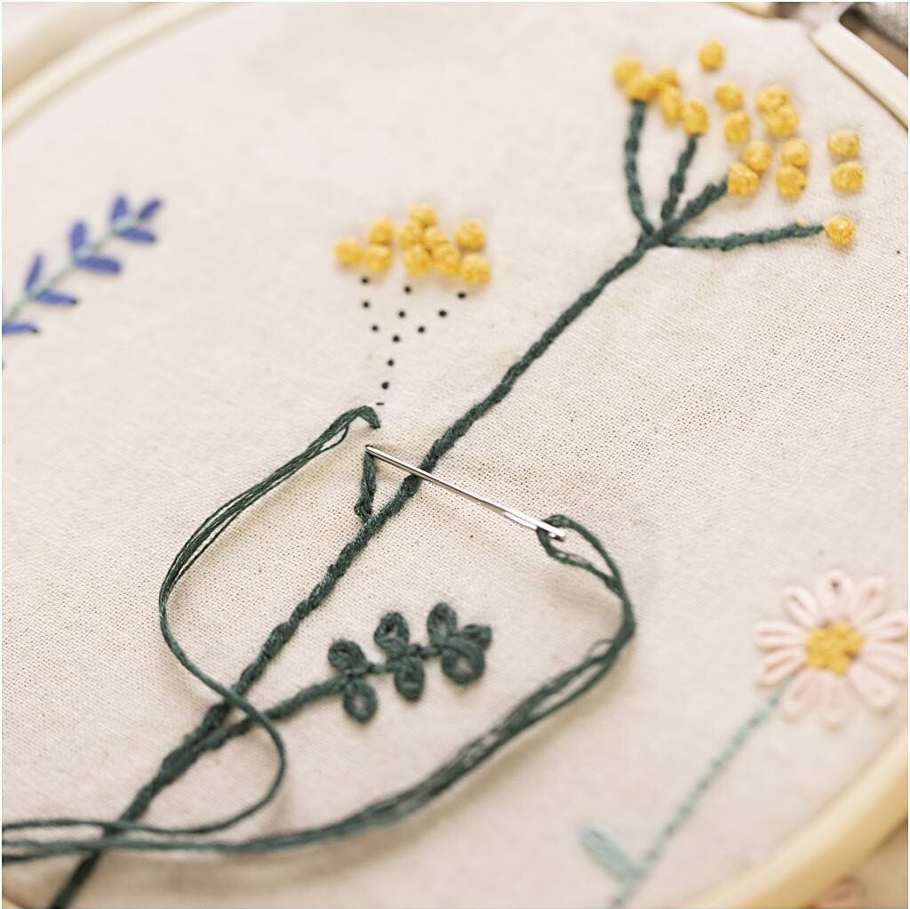 Broderi Kit Til Begynder - Diy Kit