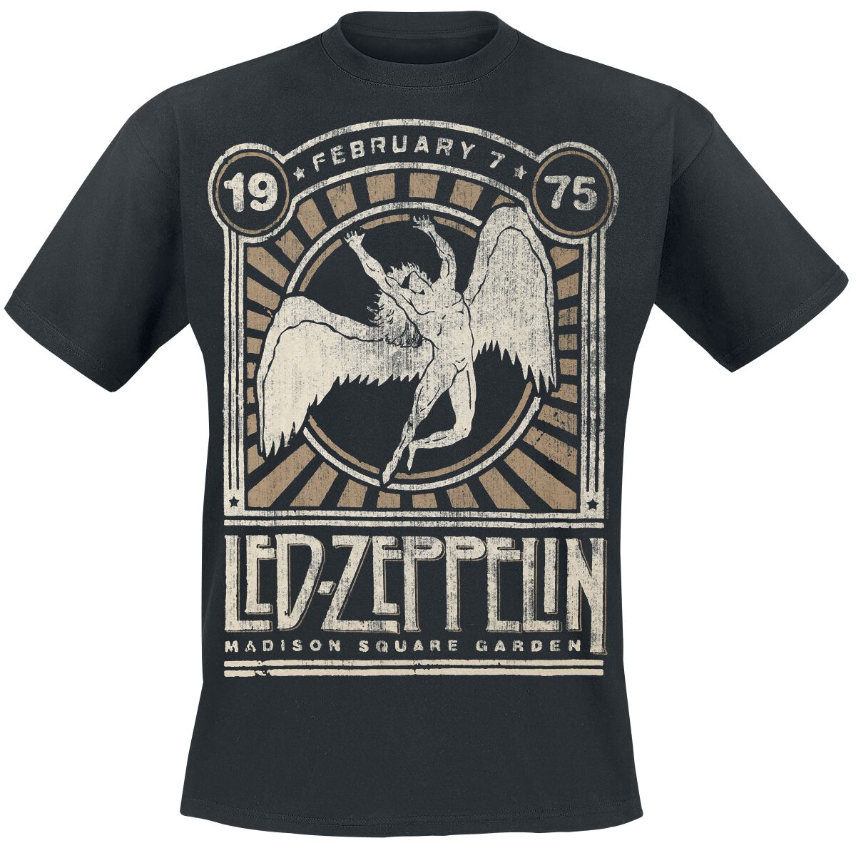 Madison Square Garden 1975 | Led Zeppelin T-Shirt Manches courtes