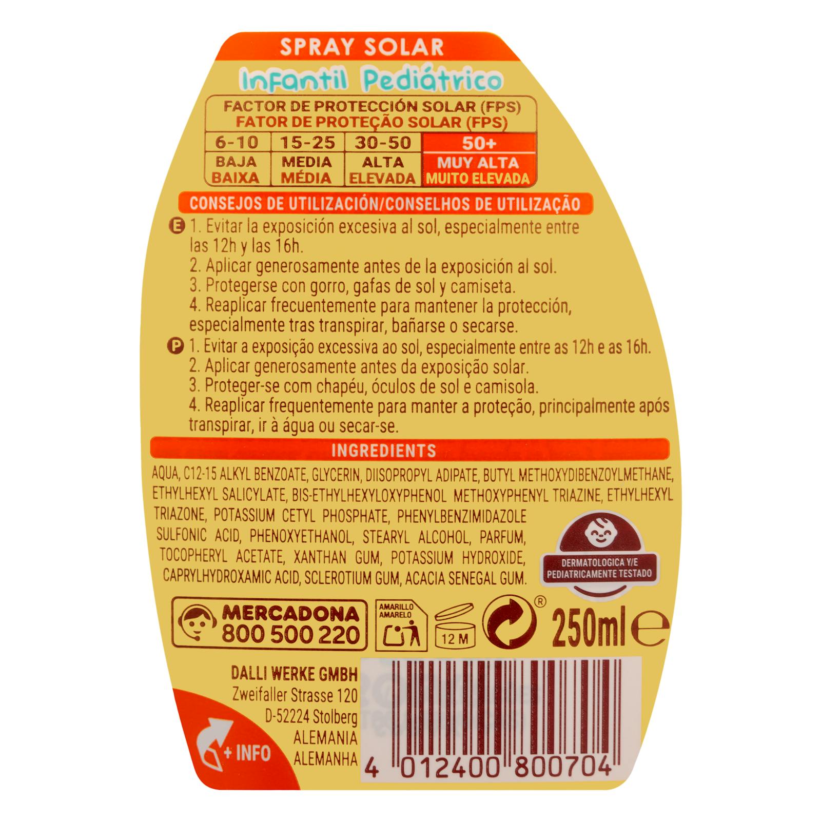 Crème solaire pédiatrique Sun Med SPF 50+