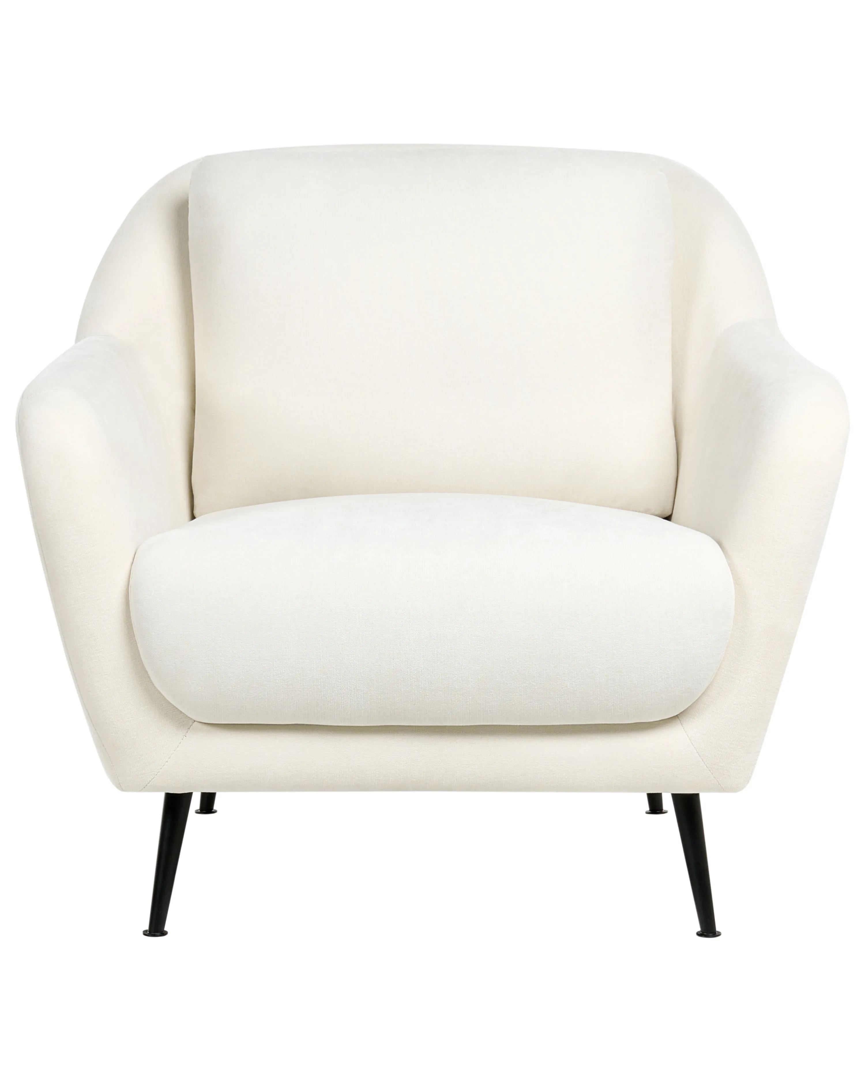 Bankenset 3-zits EIBY Chenille Wit