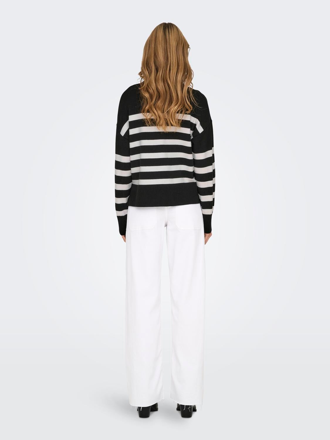 ONLBARI Strickpullover Black
