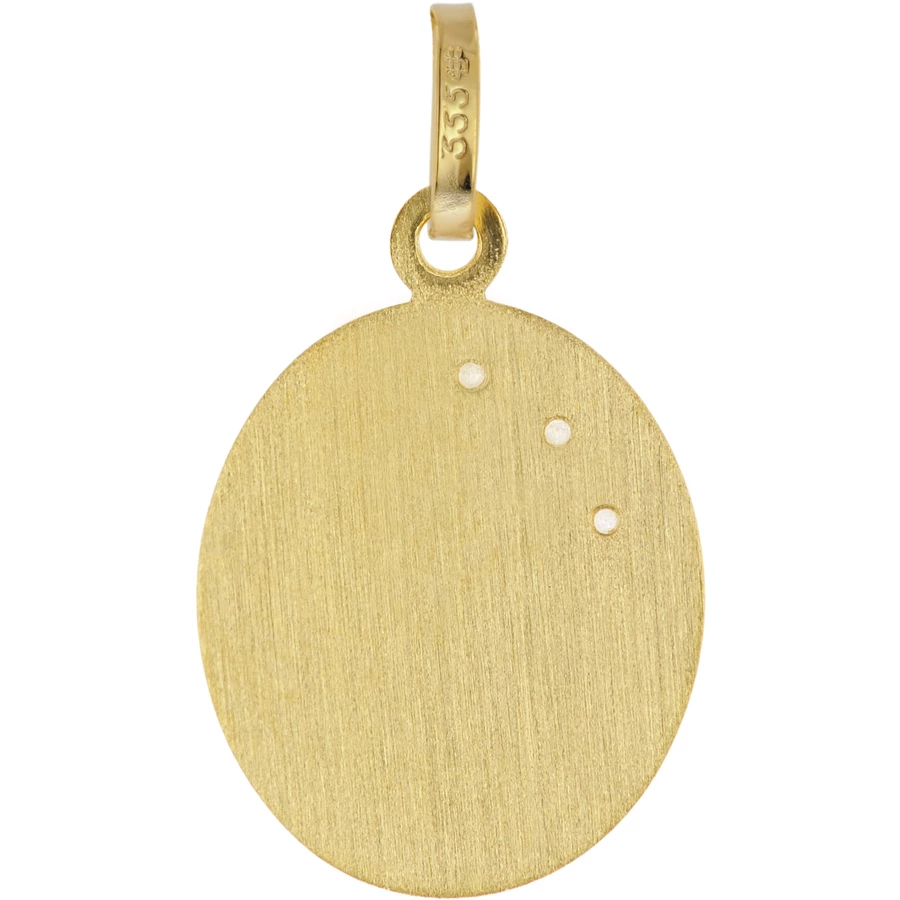 trendor Kinder-Halskette mit Schutzengel-Anhänger Gold 333 (8 Karat) gold