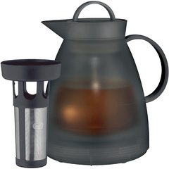 Pichet isotherme pour thé DAN TEA, 1,0 litre, smoke
