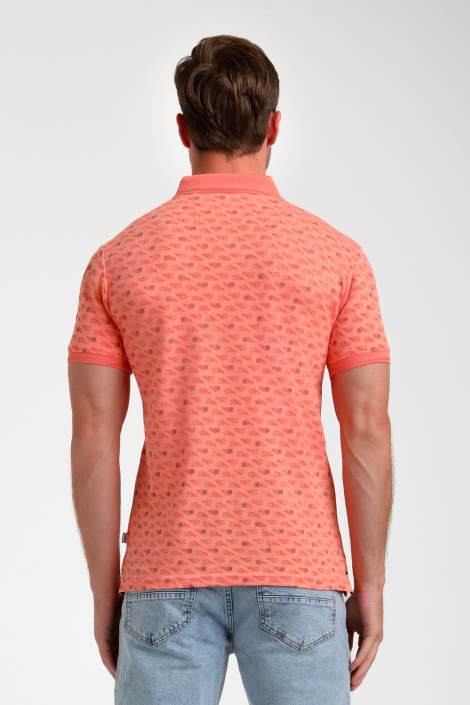 Gabbiano oranje heren polo